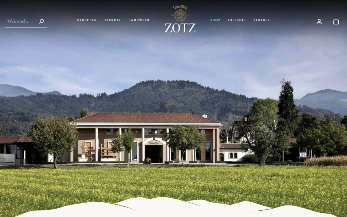 Startseite von weingut-zotz.de