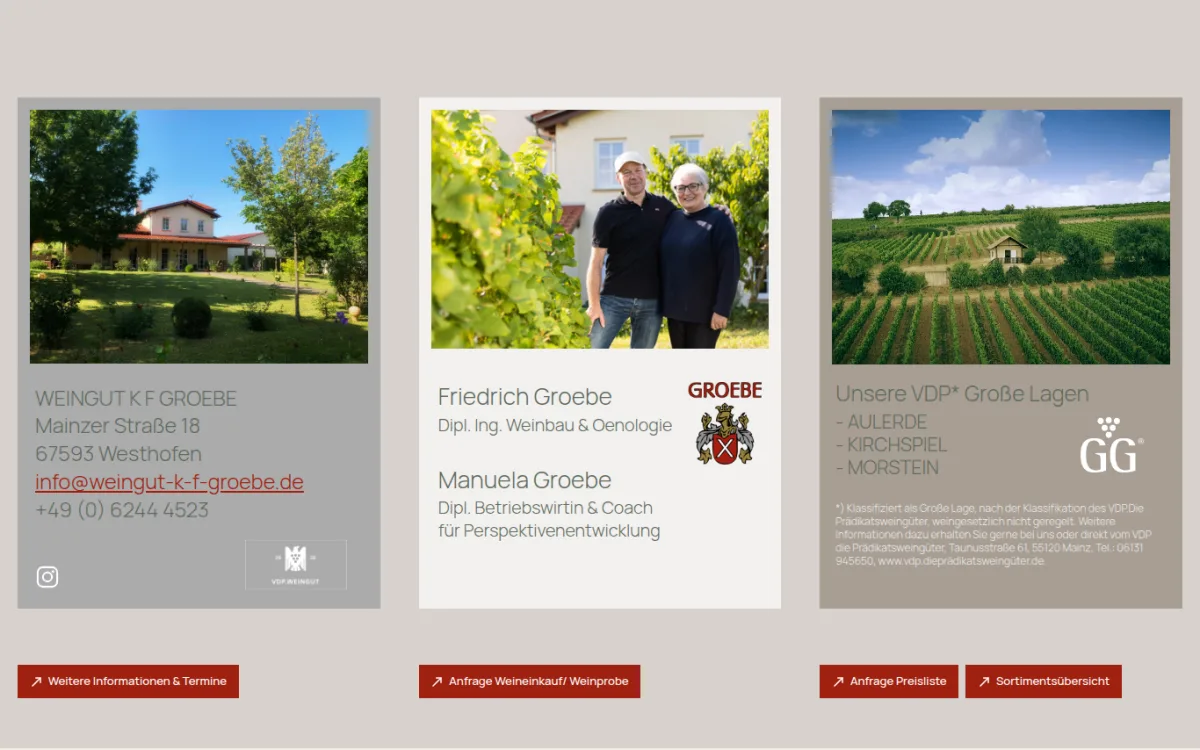 Startseite von weingut-k-f-groebe.de