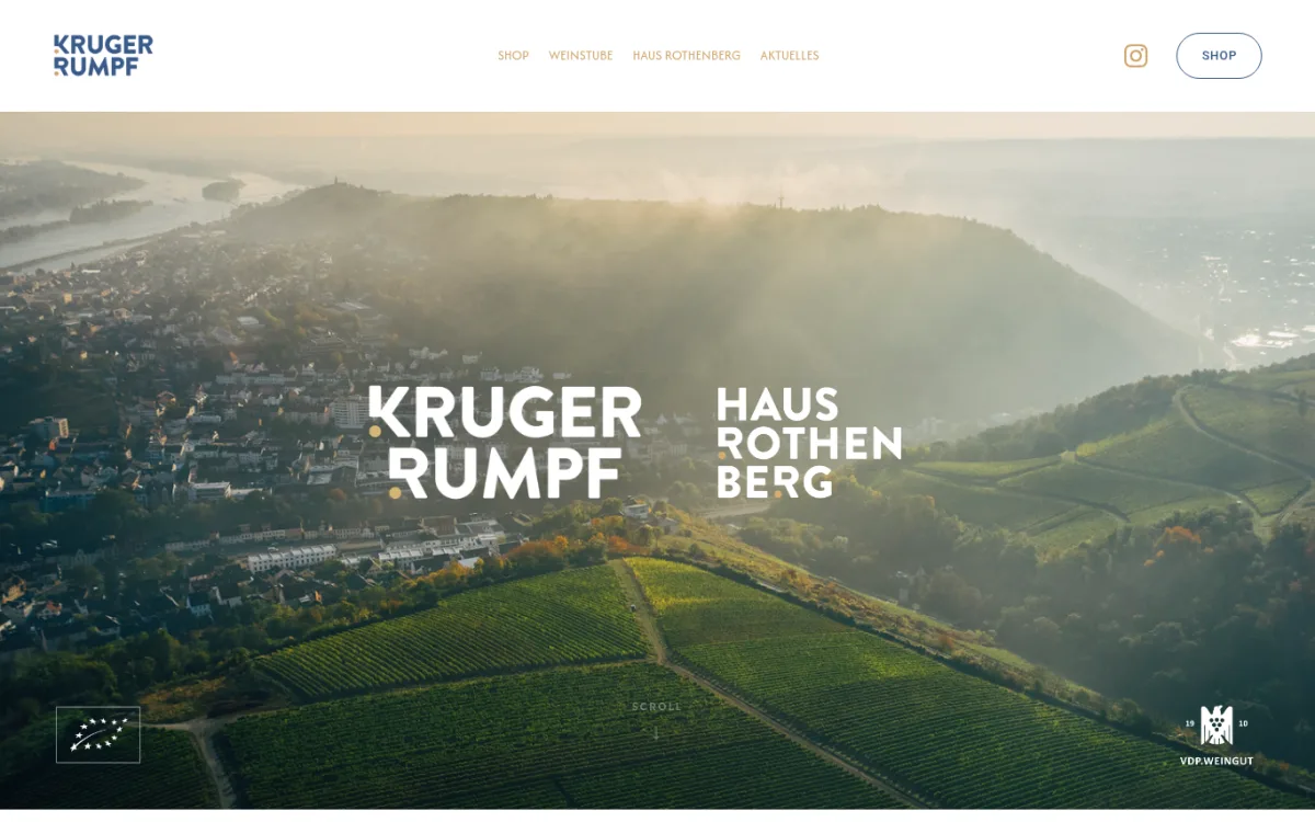 Startseite von kruger-rumpf.com