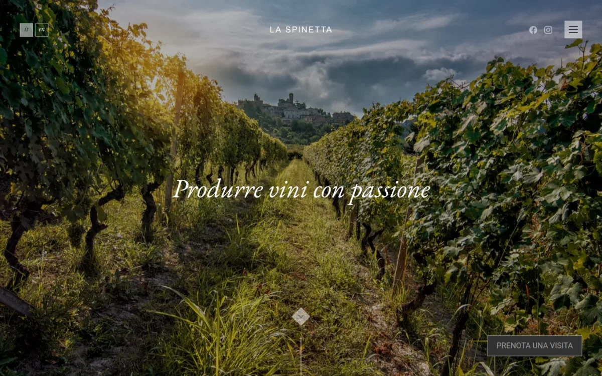 Startseite von la-spinetta.com