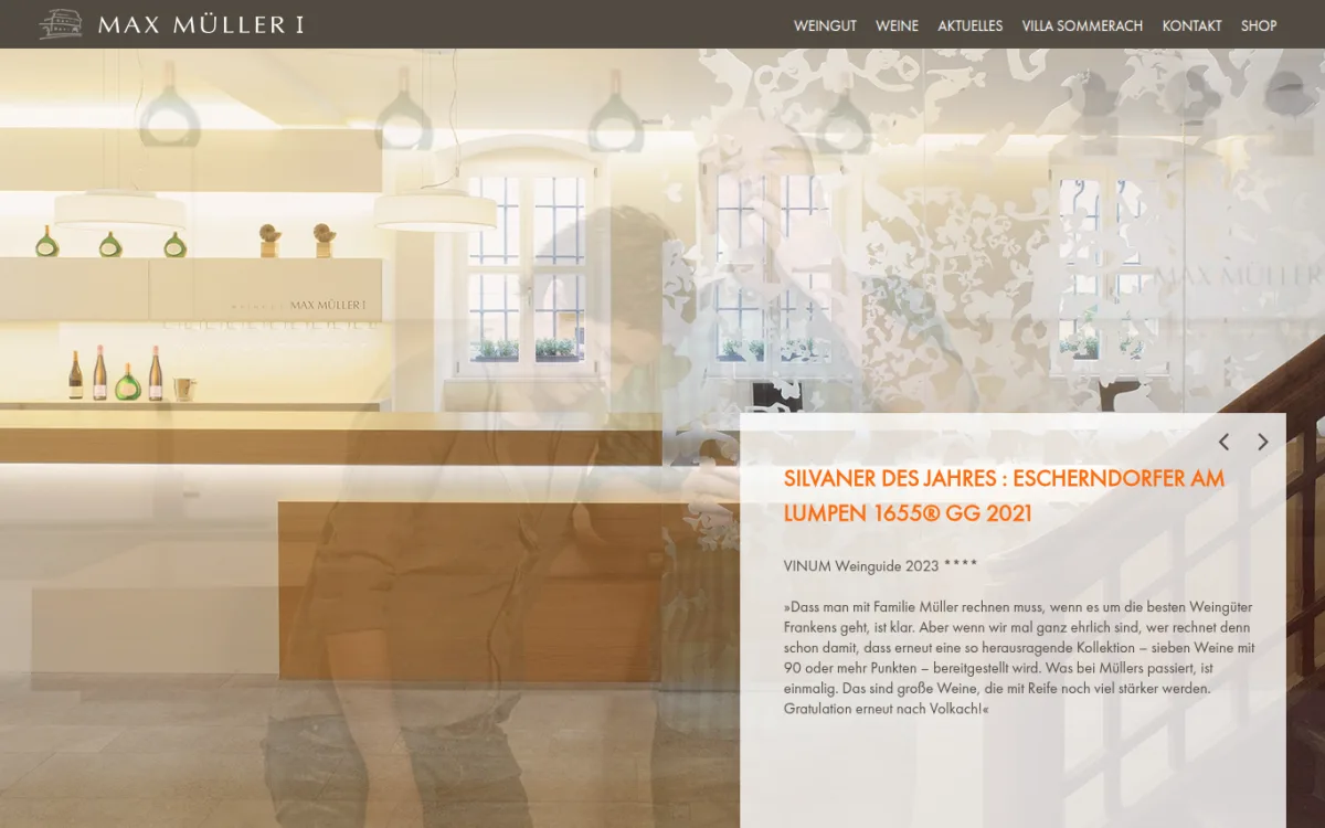 Startseite von max-mueller.de