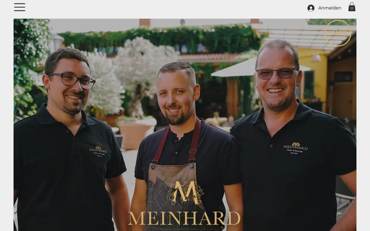 Startseite von weingut-meinhard.de