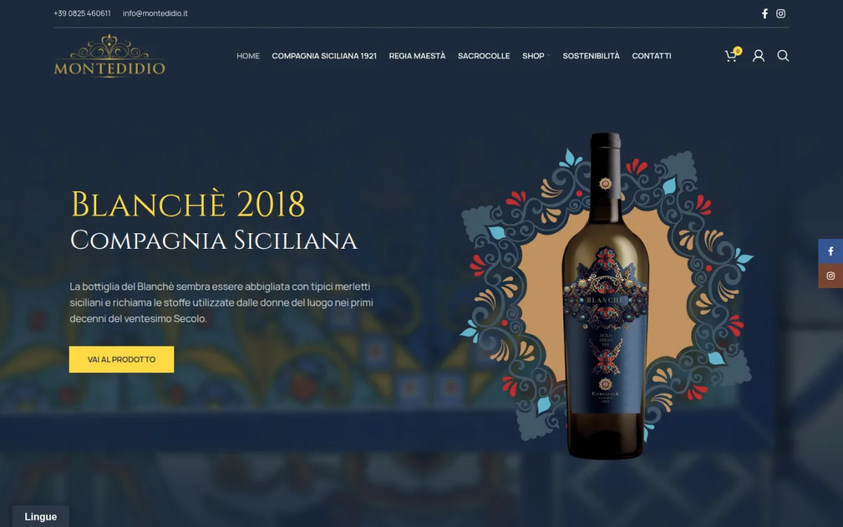 Startseite von montedidio.it