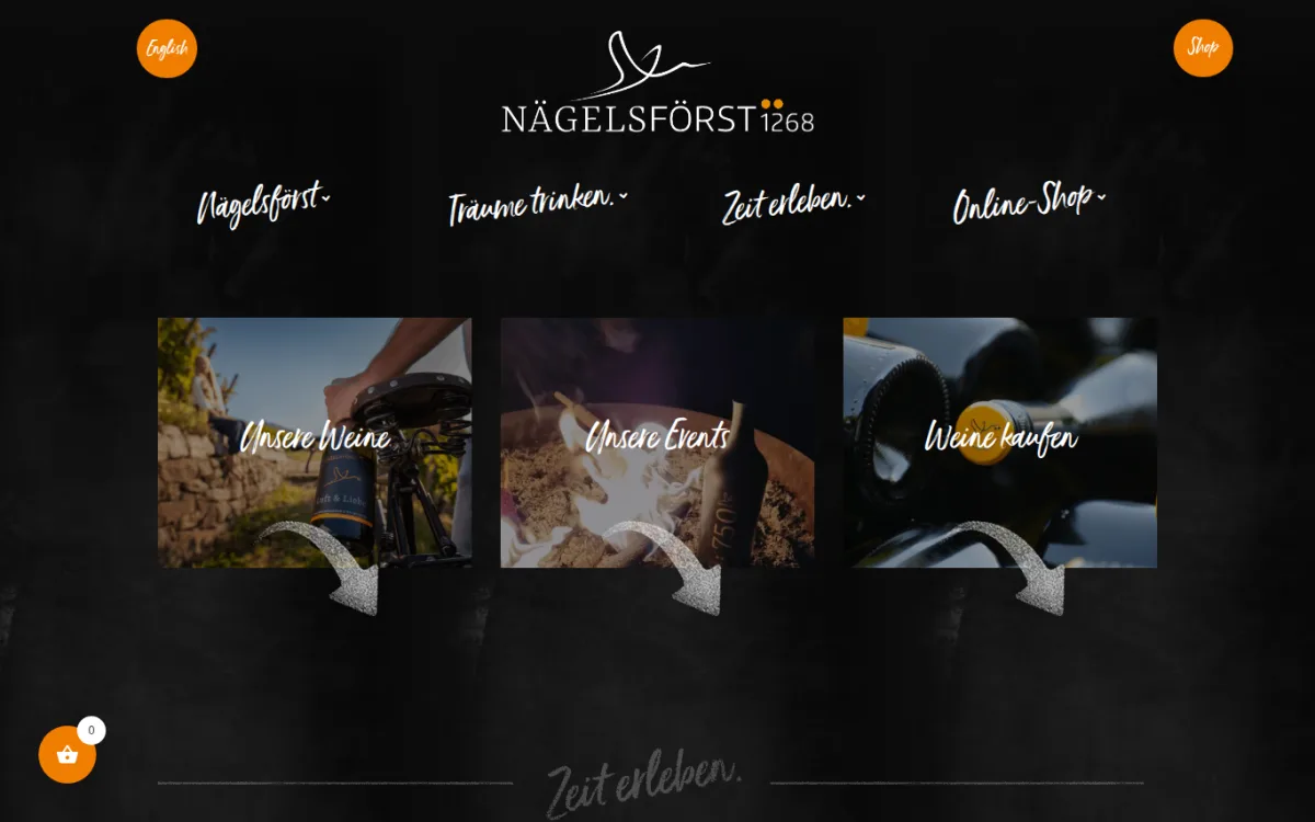 Startseite von naegelsfoerst.de