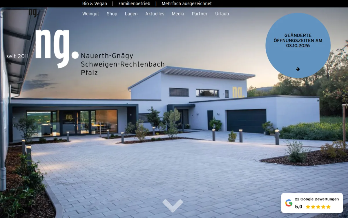 Startseite von nauerth-gnaegy.de