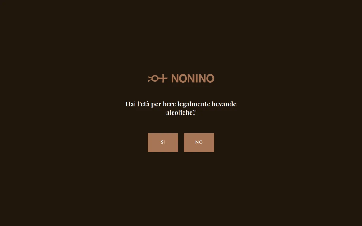 Startseite von grappanonino.it