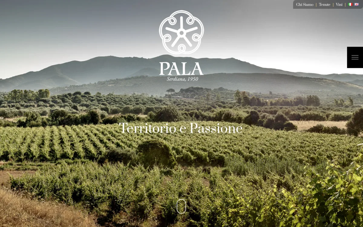 Startseite von pala.it