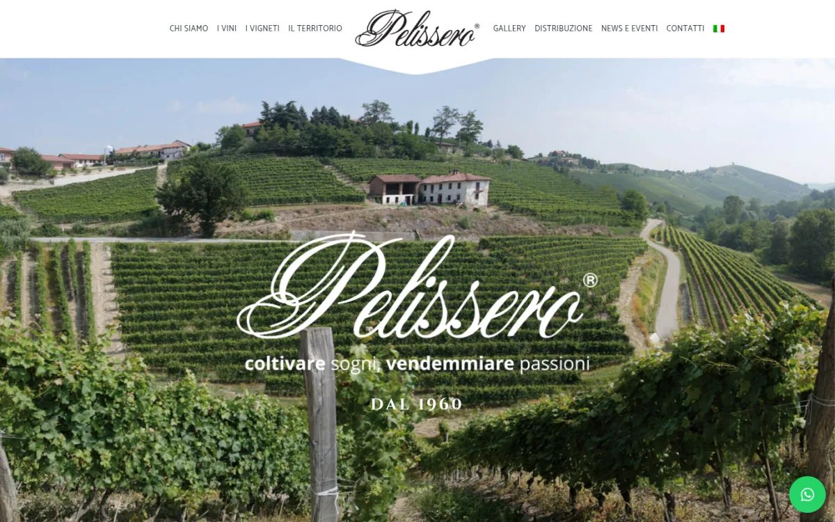 Startseite von pelissero.com