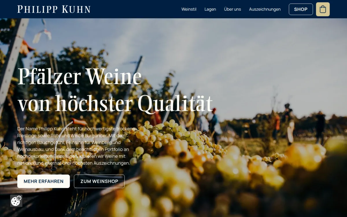 Startseite von weingut-philipp-kuhn.de