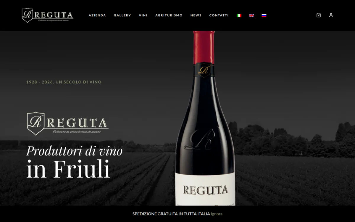 Startseite von reguta.com