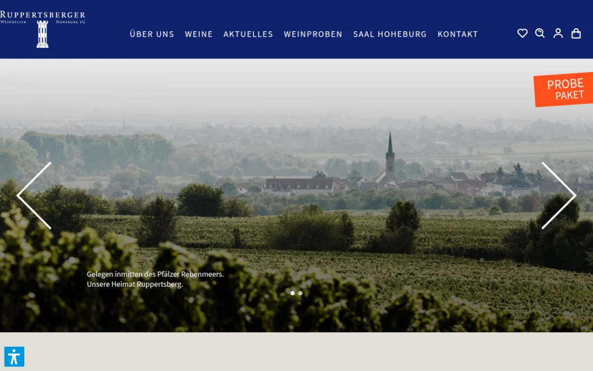 Startseite von ruppertsberger.de