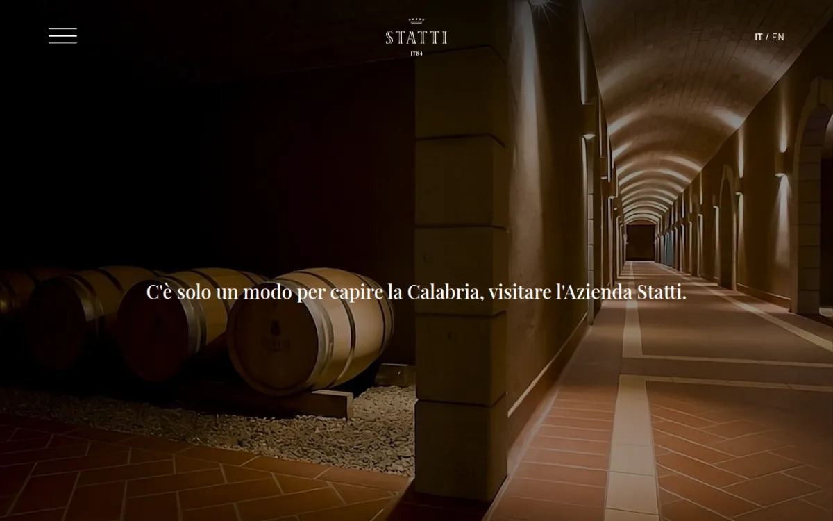 Startseite von statti.com