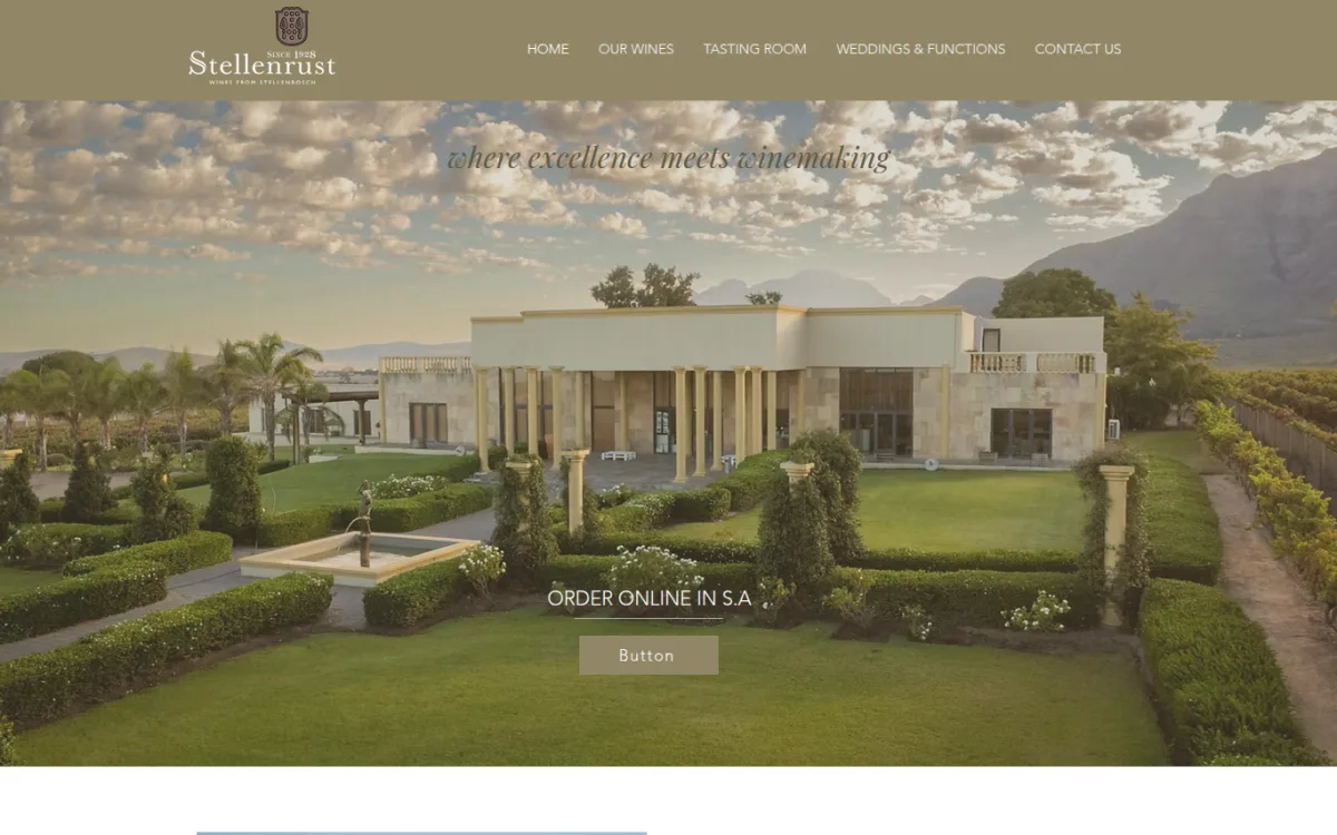Startseite von stellenrust.co.za