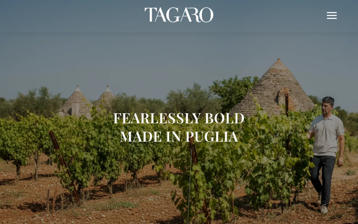 Startseite von tagaro.it