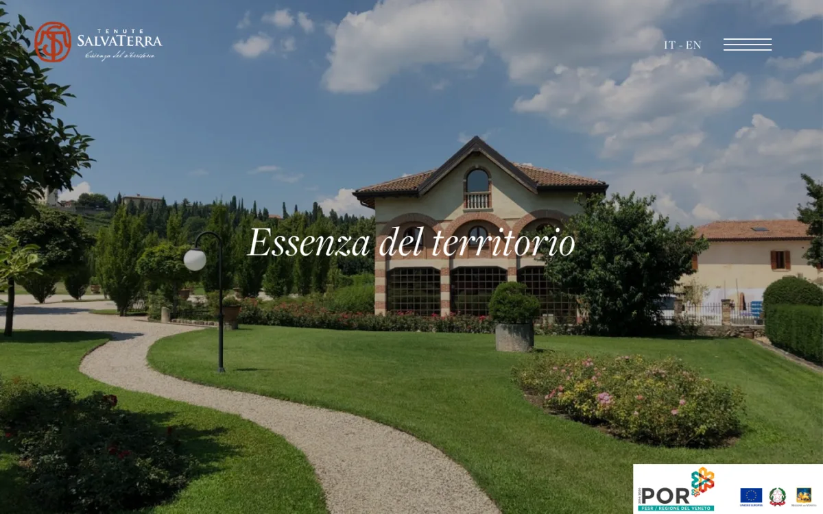 Startseite von tenutesalvaterra.it