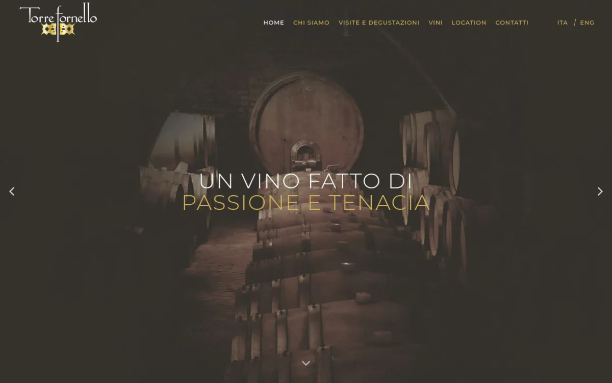 Startseite von torrefornello.it