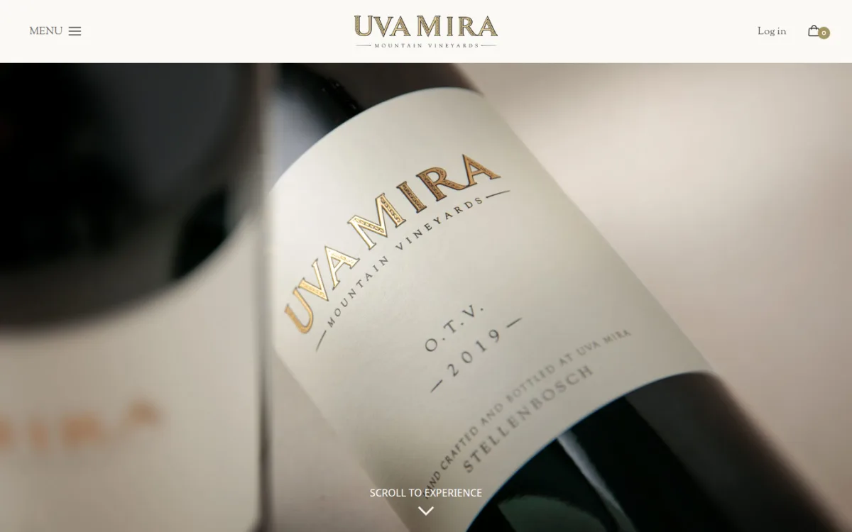 Startseite von uvamira.com