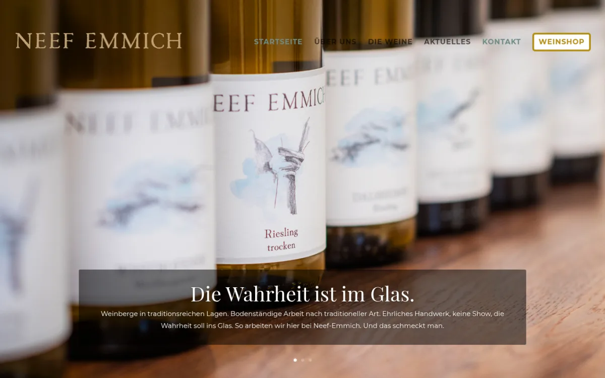 Startseite von neef-emmich.de