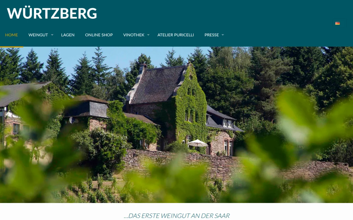 Startseite von weingut-wuertzberg.de