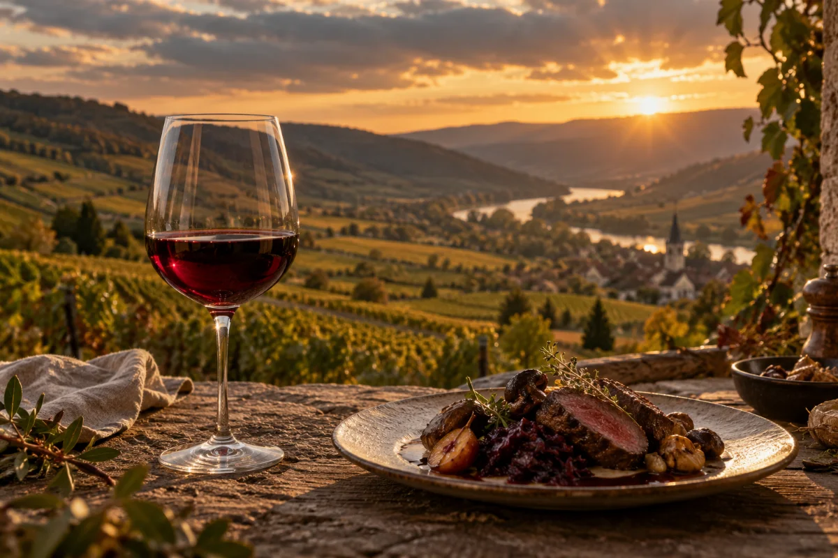 Rotwein zu Wild: Welche 5 Rebsorten passen am besten?