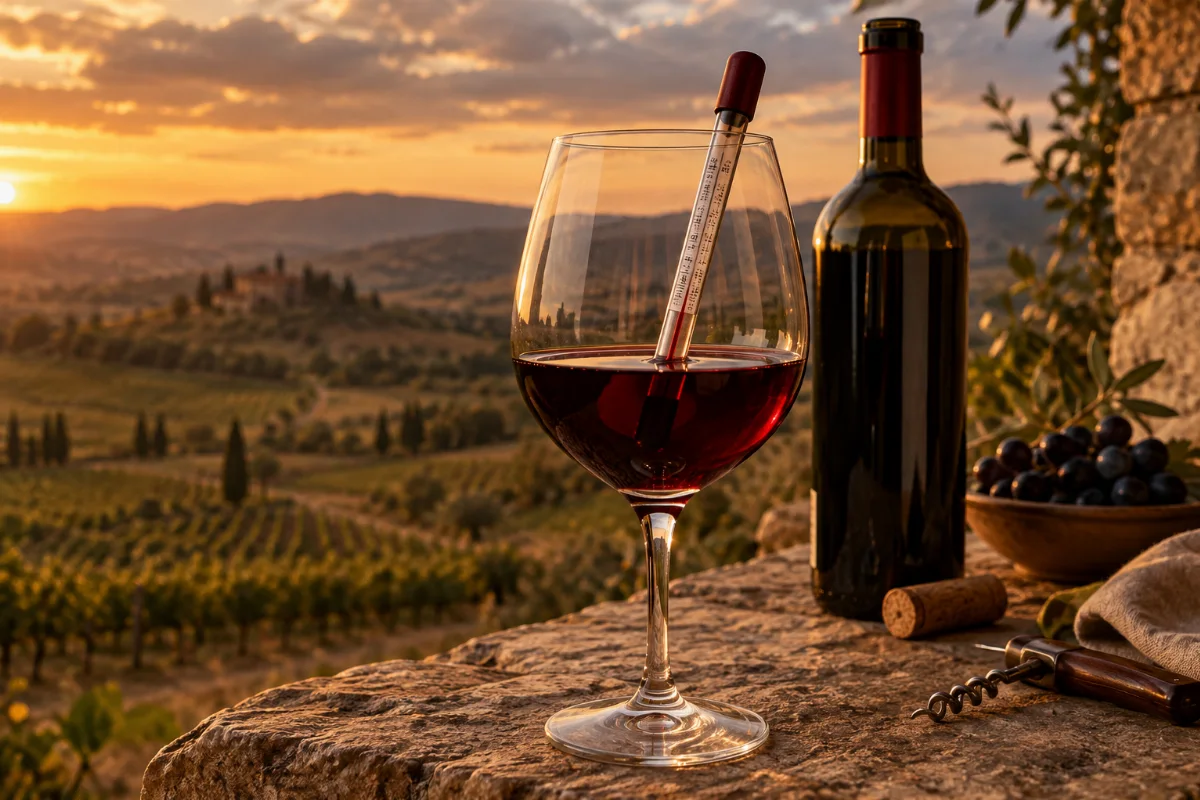 Rotwein-Serviertemperatur: Die 6 wichtigsten Tipps für perfekten Geschmack
